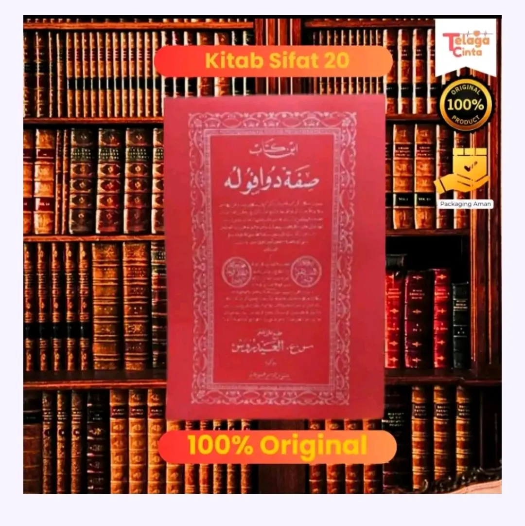1 BUKU KITAB SIFAT 20 ARAB MELAYU, PENERBIT SH ALAYDRUS. ukuran besar