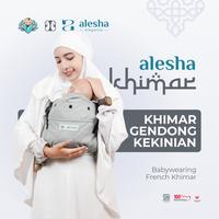 Gambar BAYIKU.ID ALESHA Babywearing Khimar Kerudung Hijab Menggendong Menyusui French Khimar Instan Muslim Syari - Jet Black, Standart dari bayiku.id Kota Malang 1 Tokopedia