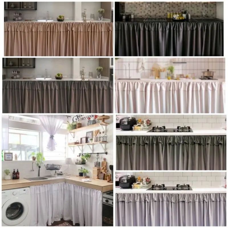 Gorden Kolong Dapur Minimalis Uk 100 x 70 Cm + Bonus Tali