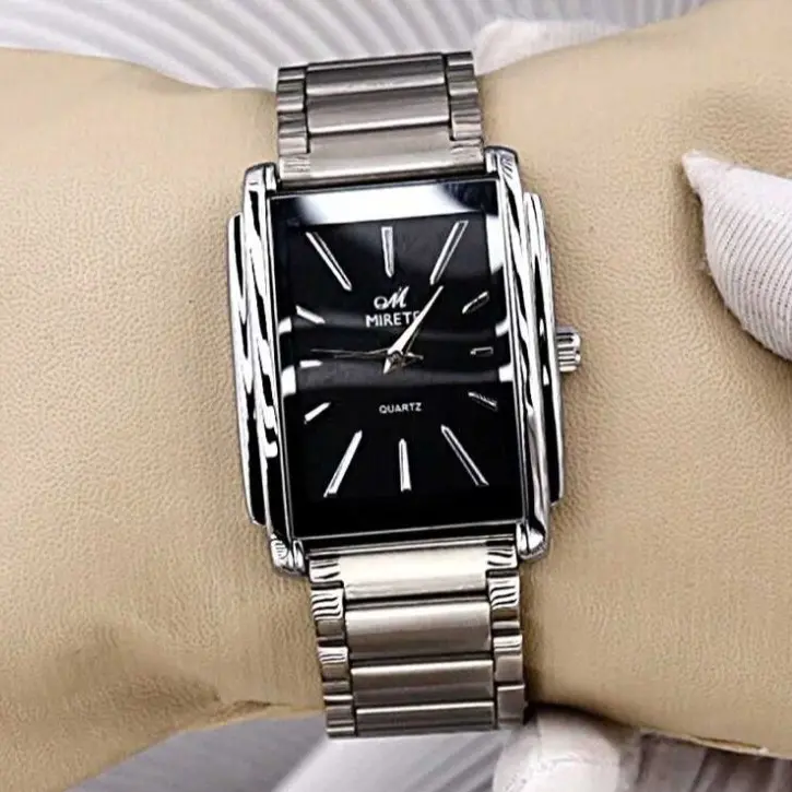 Mirete Jam Tangan Pria Elegant 100% Original Tahan Air Stainless Steel Jarum Presisi 3
