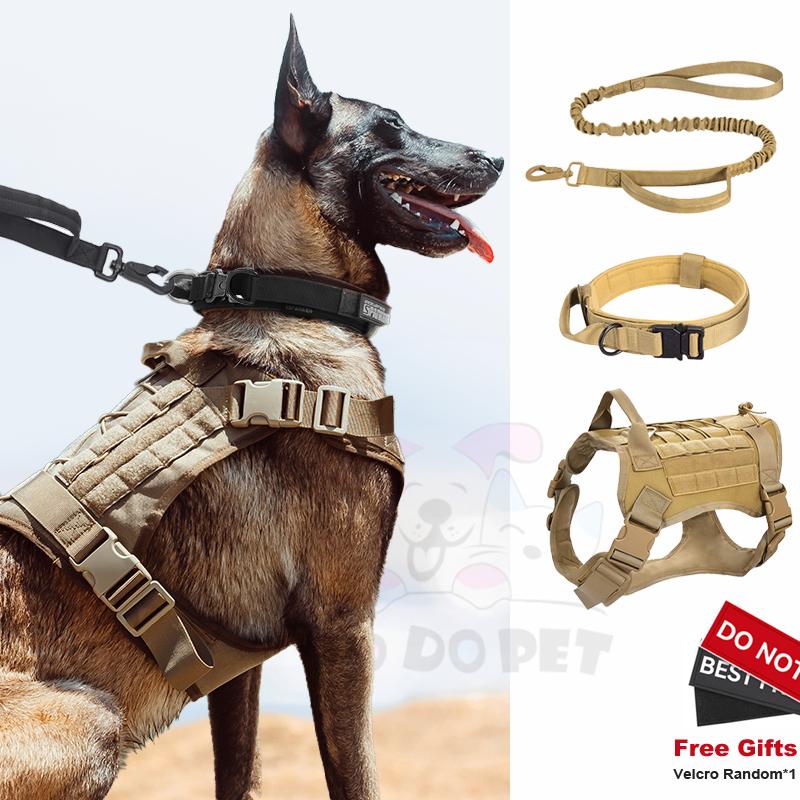 DODO K9 Áo vest chiến thuật cho thú cưng Bộ đồ ngoài trời phù hợp cho chó cỡ trung bình đến lớn Chó chăn cừu Đức Labrador Retriever