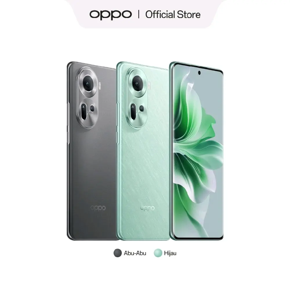 OPPO Reno11 5G 8/256GB | 50MP OIS Main Camera | 32MP Telephoto Portrait | Ultra-Clear Selfie | Garansi Resmi