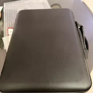 Tas Penyimpan Dokumen Tahan Api & Air Cangkang Keras Kotak Dokumen Pengatur Berkas Tahan Api dengan Kunci Kotak Folder Berkas Akordeon Pengatur Dokumen Penting untuk Berkas Surat A4 Laptop Paspor QXF