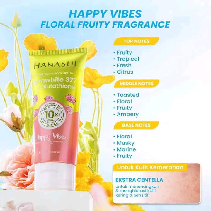 HANASUI BRIGHTENING BODY SERUM SYMWHITE 377 + GLUTATHIONE 2