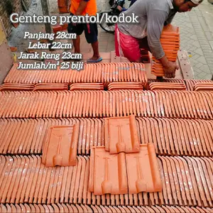 genteng prentol/kodok nglayur asli dari Trenggalek Jawa Timur