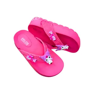 Sandal Wedges Anak Perempuan Karakter Kuromi Fashion Cewek Ukuran Kaki 24-35