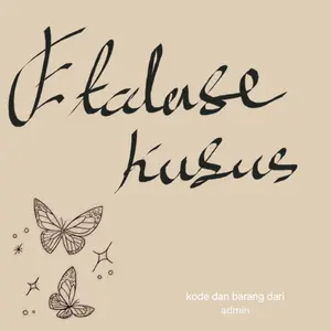 Etalase khusus: kode dan produk dari admin