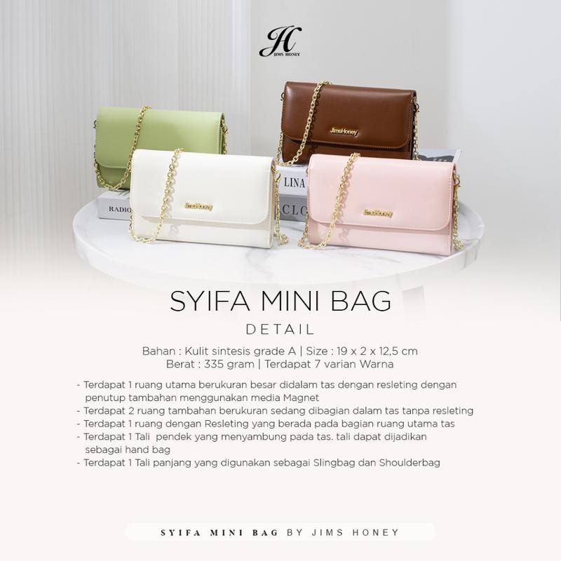 Jims Honey - Syifa Bag - Tas Mini Bag Selempang Wanita 2