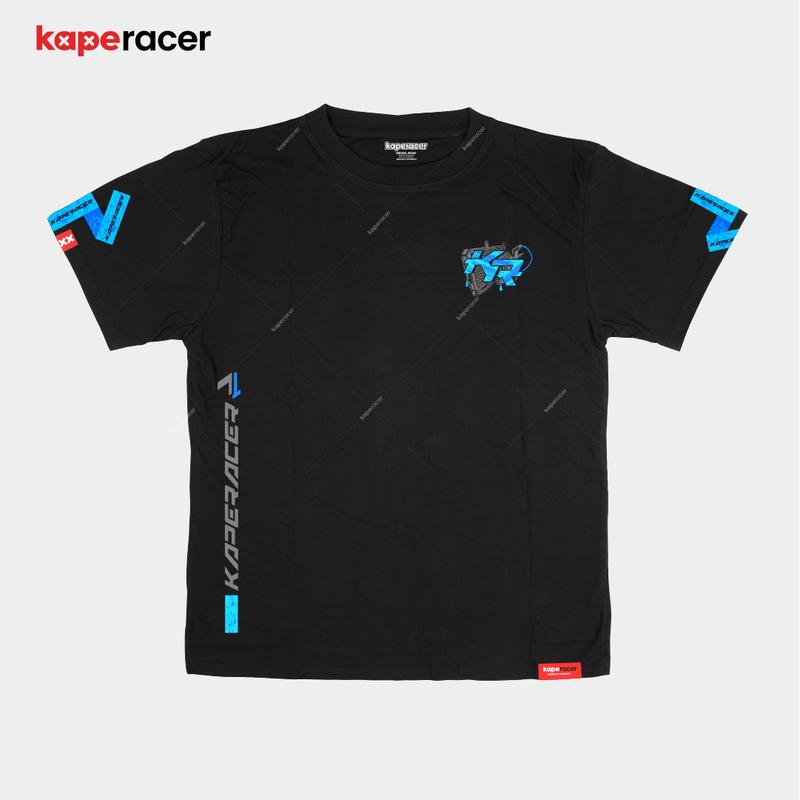 Kaperacer kaos 2 stroke 4 stroke Initial Pendek Combed Sablon DTF 4