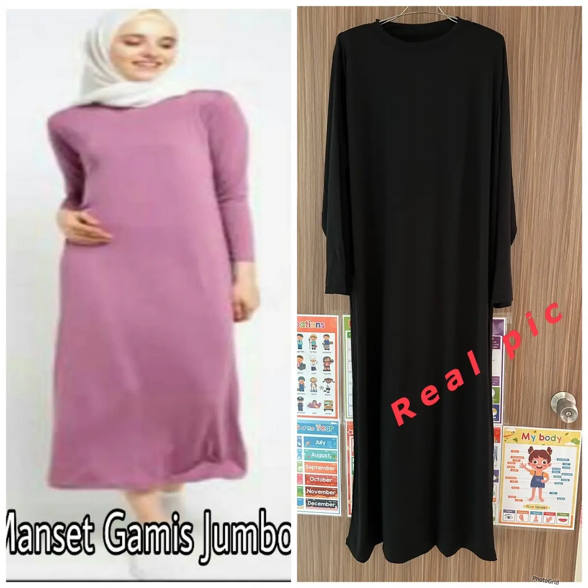 INNER DRESS JUMBO XXL / GAMIS / KAFTAN / LONG DRESS