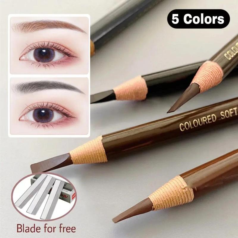 Bộ Bút Chì Kẻ Lông Mày Không Thấm Nước 3 CÁI 1818 Tẩy Được Microblading Lâu Trôi Tô Màu Dễ Dàng 5 Màu Có Sẵn Định Hình Cho Lông Mày Trông Tự Nhiên