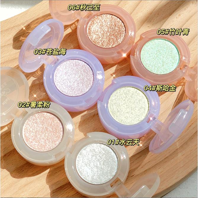 Phấn Mắt XIXI Đơn Sắc Ánh Kim Cương Lấp Lánh Không Thấm Nướcx1cv1xvx21x10v