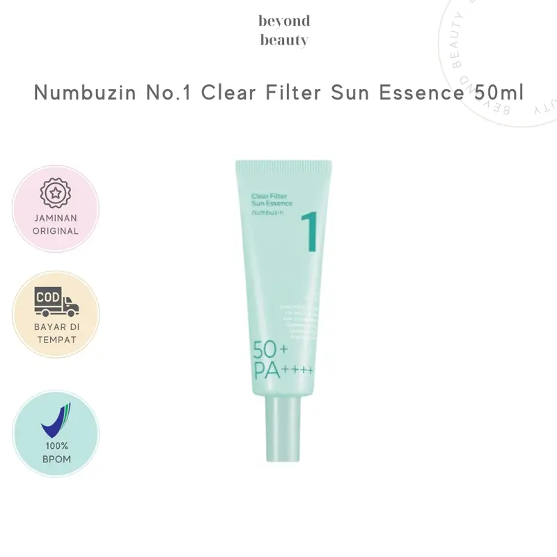 [BPOM] Numbuzin No. 1 Clear Filter Sun Essence 50ml 0