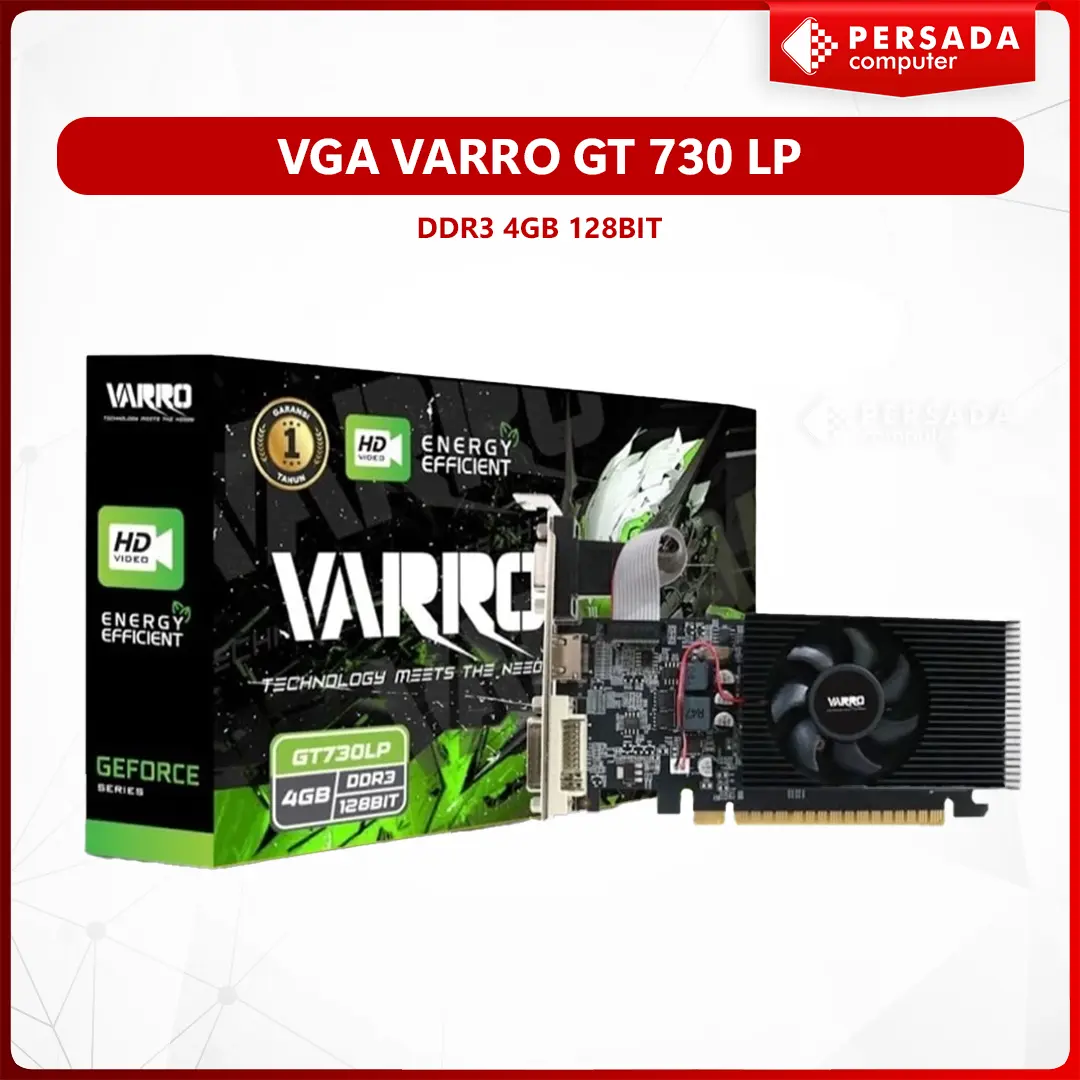 VGA VARRO GT730 LP DDR3 4GB 128BIT