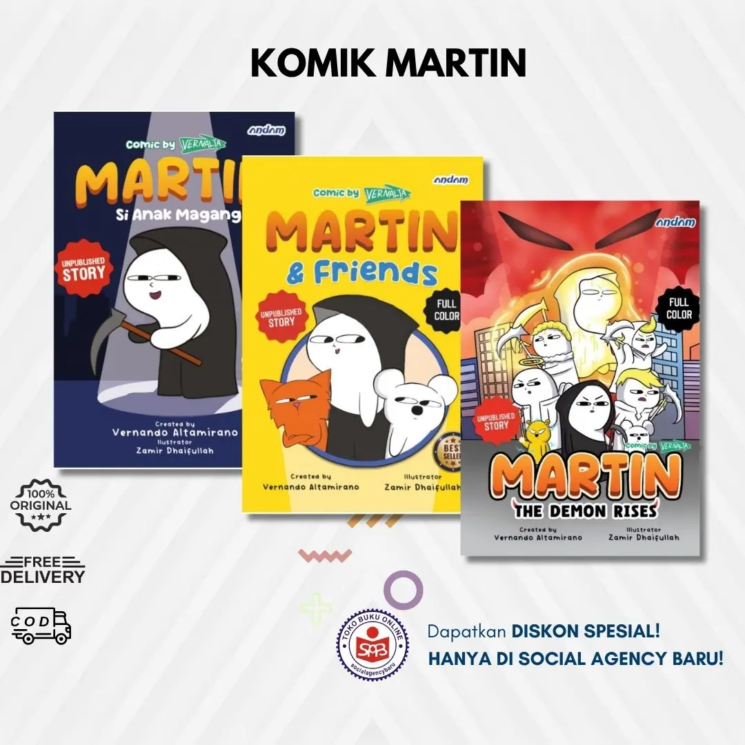 Martin Si Anak Magang - Martin and Friends - Martin The Demon Rises - Vernalta Vernando