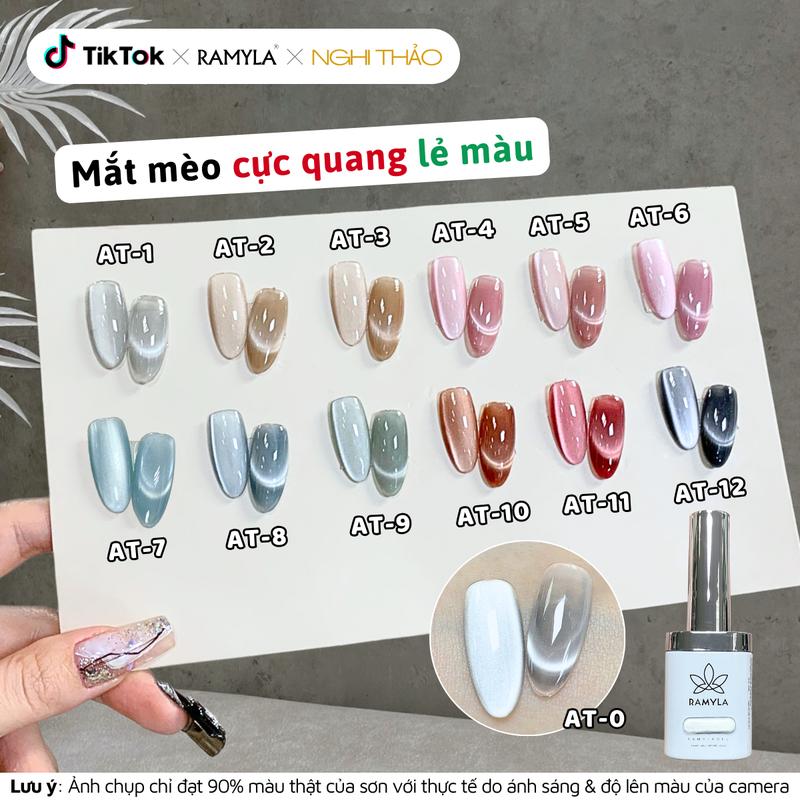  Sơn gel mắt mèo cực quang RAMYLA 