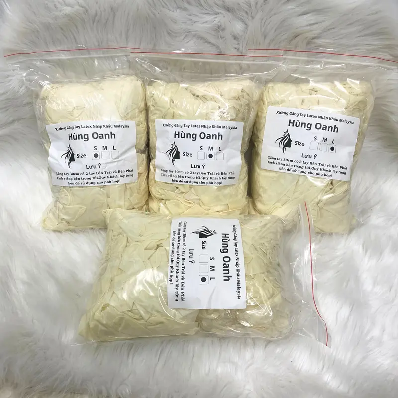 [Combo 2Kg giảm ngay 5k] Găng Tay Cao Su Latex Dài 30cm Nhập Khẩu Malaysia 1