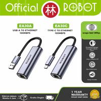 Gambar Robot EA30A USB-A / EA30C USB-C Adapter Eternet Wifi 10/100Mbps Network RJ45 LAN New EA20 - EA30A USB 3.0 dari Liem Group Kota Administrasi Jakarta Barat 1 Tokopedia