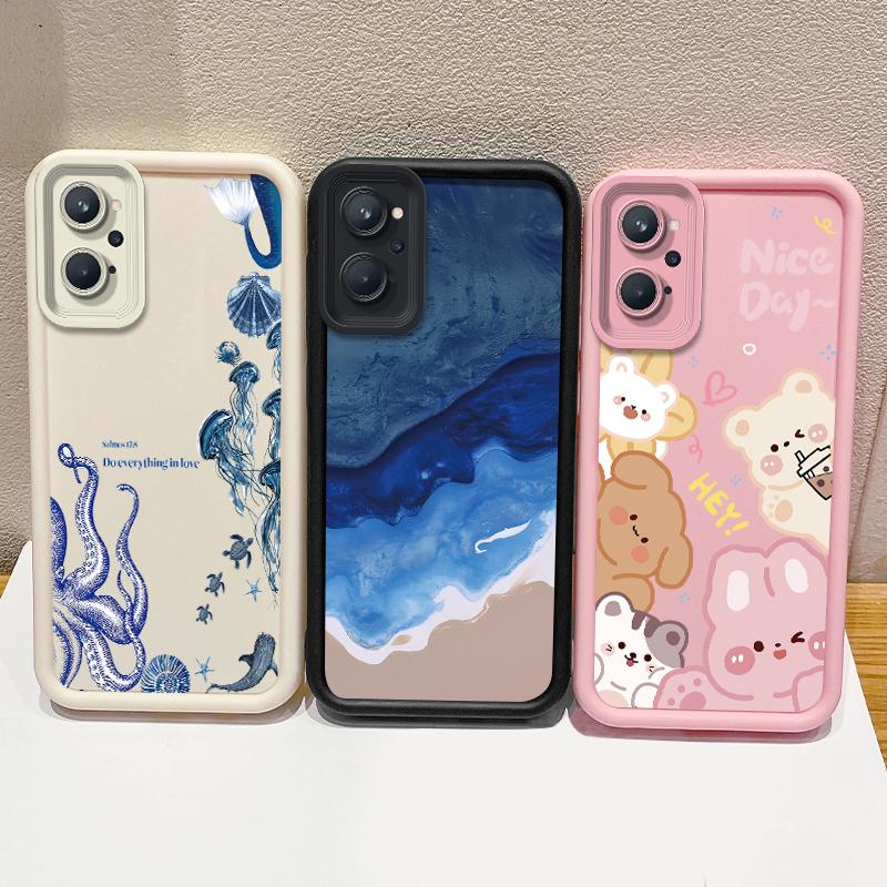 Ốp lưng điện thoại cho OPPO A36, A96, A76 và Realme 9i, họa tiết động vật biển…