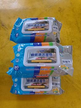 Product Review of Kitchen Cleaning Wipes Strong Decontamination Kitchen Wipes Household Wet Wipes Tisu Dapur Supplies from R**y 0