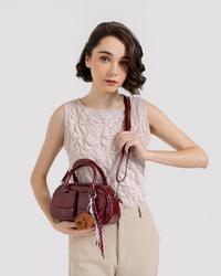 Gambar GOZERA Nova - Tas Selepang Wanita Modern Motif Glossy G242 - BROWN dari GOZERA IDN Kota Tangerang 4 Tokopedia