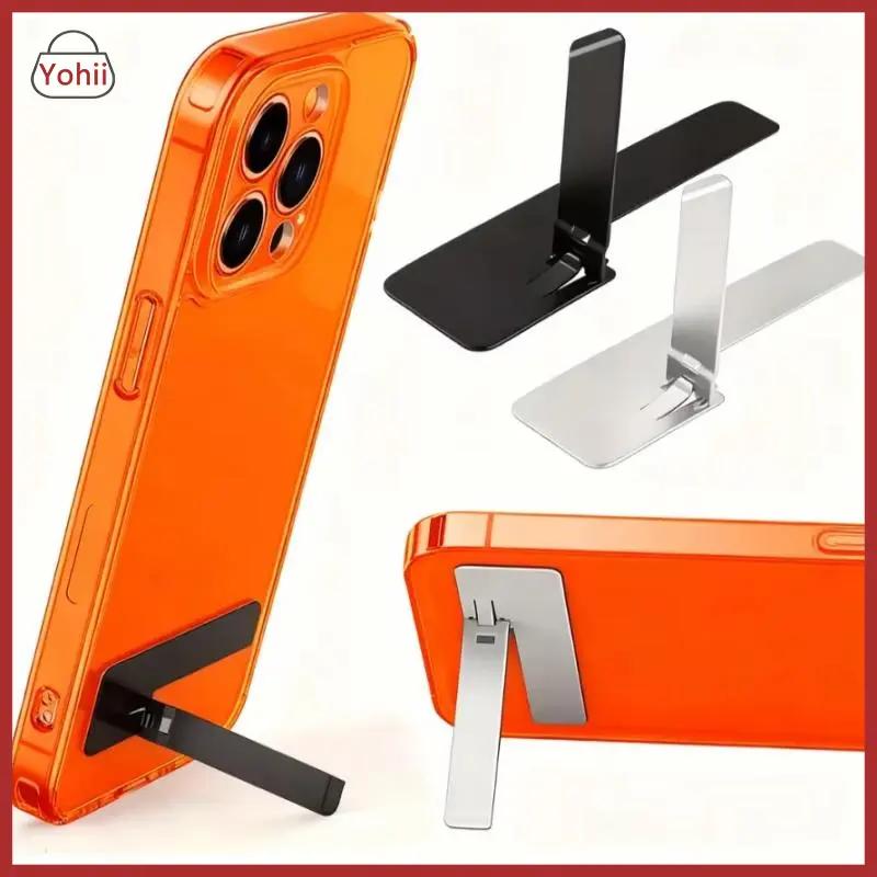 Siêu Mỏng Điện Thoại Nhỏ Cột Điện Thoại Bàn Phổ Quát Thép Kim Loại Đứng Gấp Giá Đỡ Máy Tính Để Bàn