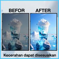 Gambar Lightbox Promosi LED 8000K, Kecerahan Diatur + Bingkai Aluminium/Gelas, Ganti Poster Tarik-Mudah - A4-Hitam dari HT LIGHT BOX Kab. Tangerang 3 Tokopedia