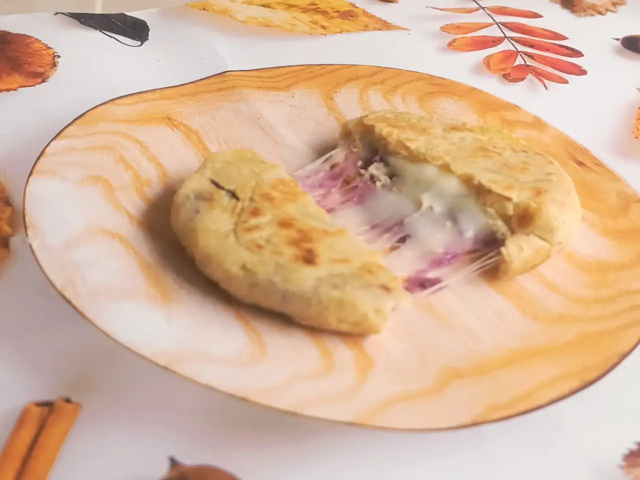 Mini Potato Cheese Bread Ubi Ungu Mozarella Murce Frozen Cemilan