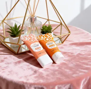 Hot-GMEELAN 2-in-1 Brightening Exfoliating Gel — Blood Orange Facial Peeling & Purifying Scrub