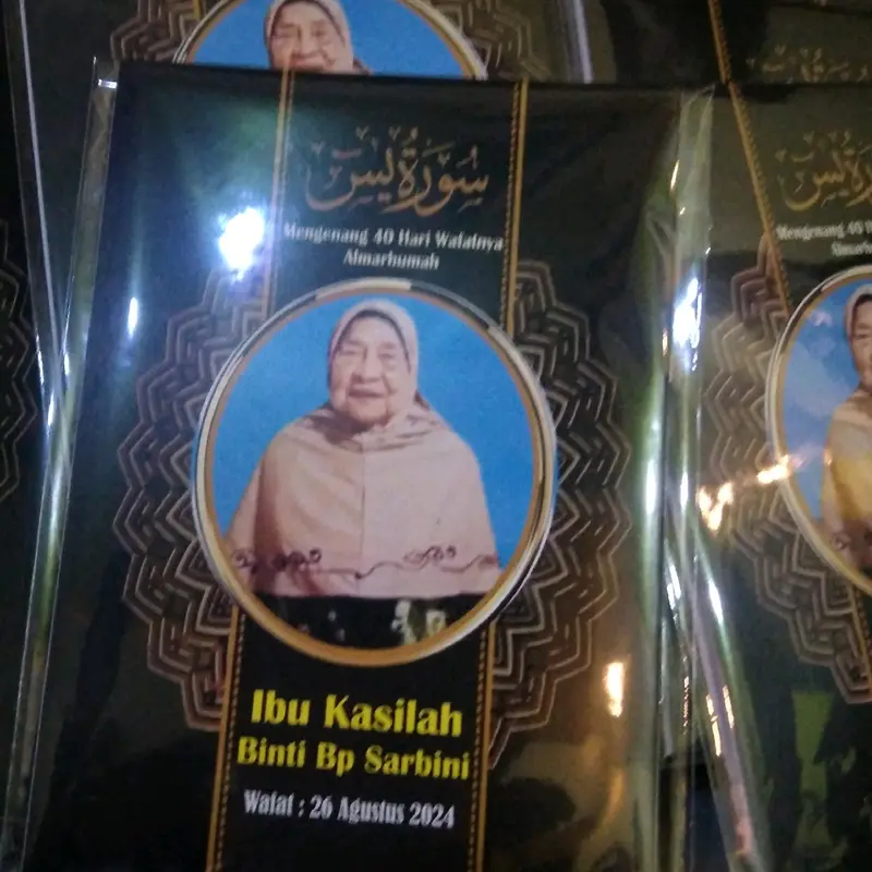 buku yasin murah (70 pcs) ada terjemahan, free desain dan packing opp 4