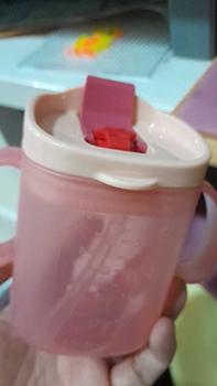 Product Review of Momwell Gelas Anak 250ml 2in1 BPA FREE Training Duckbill Straw Cup Gelas Minum Sedotan Anak YS04 Accessories Botol Bayi from R**i H**i 0