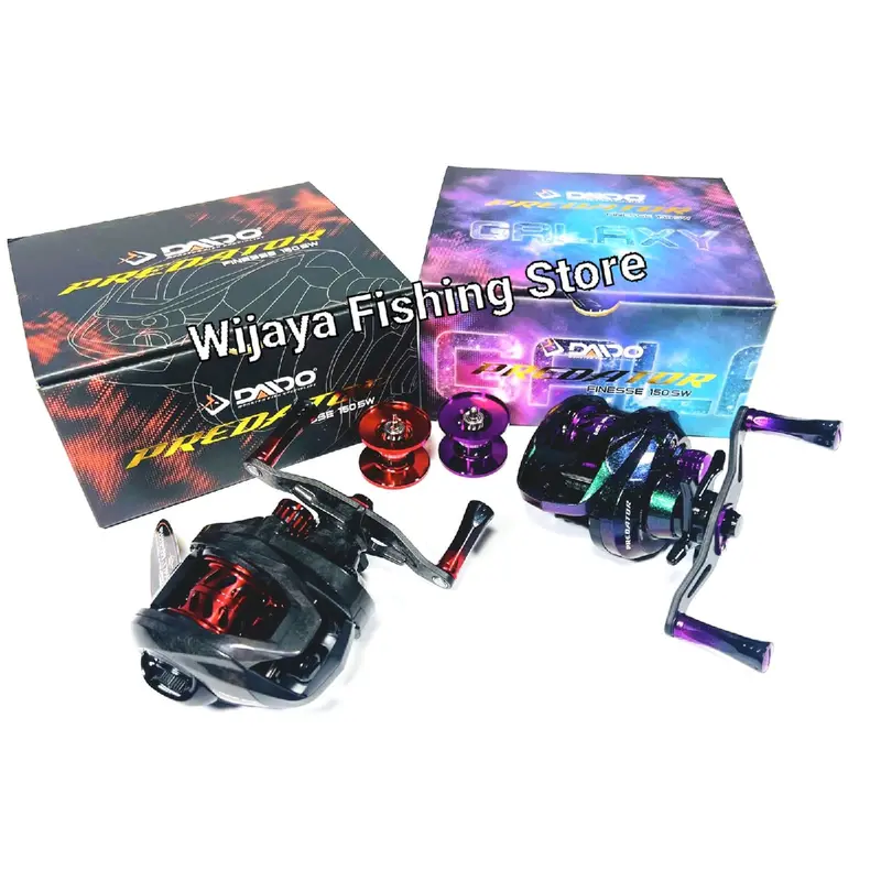 Reel Pancing BC Daido Predator Finesse Galaxy 150 SW HANDLE KIRI 0