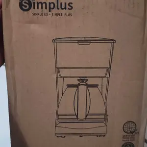 【SUPER DEALS】SIMPLUS Mesin Kopi Drip Otomatis 750ml /Americano/Vietnam Drip/ Coffee Maker Serbaguna KFJH011