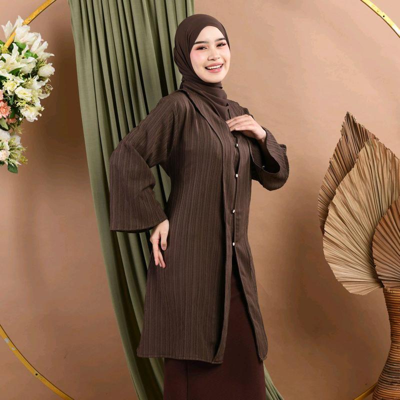 tunic // abaya // tunic kutu baru // mahogany 4