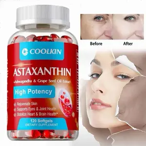 Coolkin Astaxanthin Merevitalisasi kulit - Auto kencang dan glowing - Mendukung kesehatan mata dan sendi