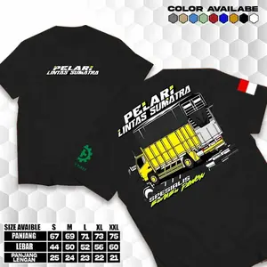 KI -  Kaos Distro Driver Muda TRUCK PELARI LINTAS SUMATRA | Cocok Pria Dan Wanita | Kaos Murah | Baju Distro TRUCK LINTAS SUMATRA | Kaos Viral | COD