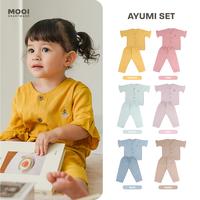 Gambar Mooi Piyama Anak Baju Tidur Anak Ayumi Set - BLUE, SIZE S dari mooi_NEW Kota Administrasi Jakarta Barat 1 Tokopedia