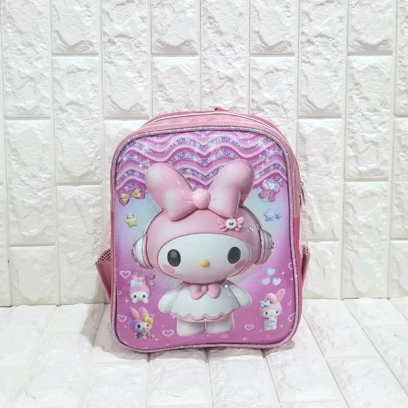 TAS RANSEL 3D TIMBUL LED TK SD MOTIF MELODI CINAMONROL 5