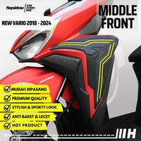 Gambar Hayaidesu Middle Front Body Protector Cover Honda New Vario Click (2018-2021) - MERAH dari Hayaidesu Indonesia Kab. Tangerang 1 Tokopedia