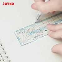 Gambar Penggaris Plastik 4 in 1 RL-PS6 Joyko - Ruler Set Matematika dari ATK & Co Kota Bandung 3 Tokopedia