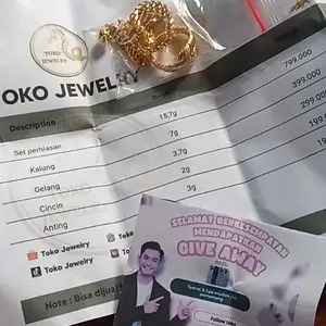 terlaris gelang tikar free cincin emas muda dapat surat toko