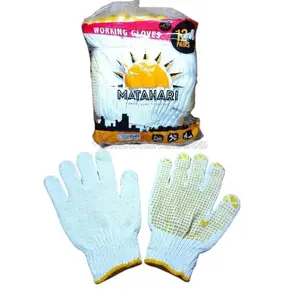 SARUNG TANGAN MATAHARI BINTIK ORIGINAL PUTIH DAN ABU