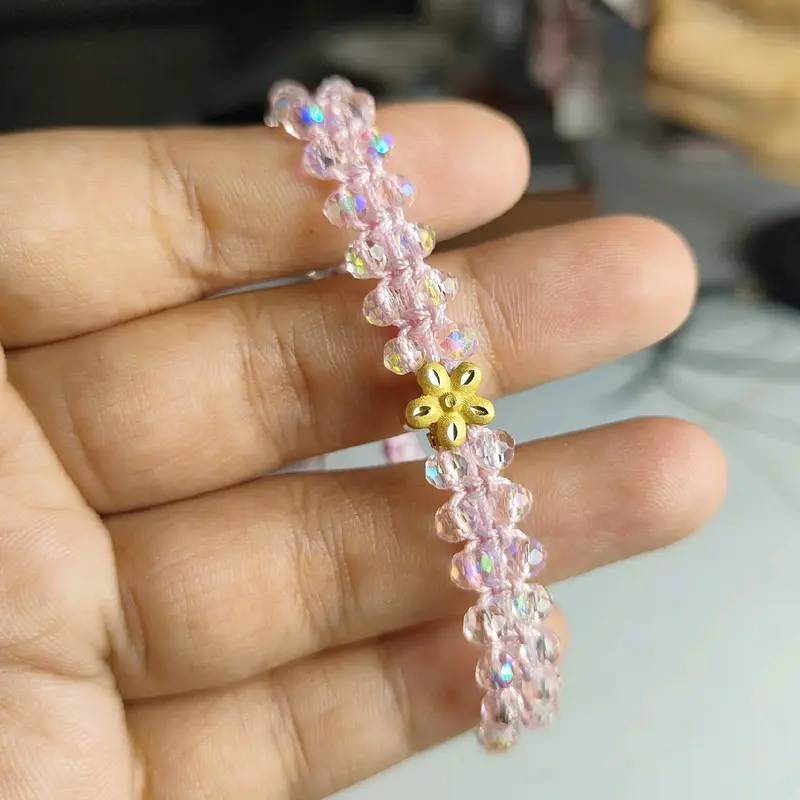 Gelang Kamari Bunga manik 8k 1