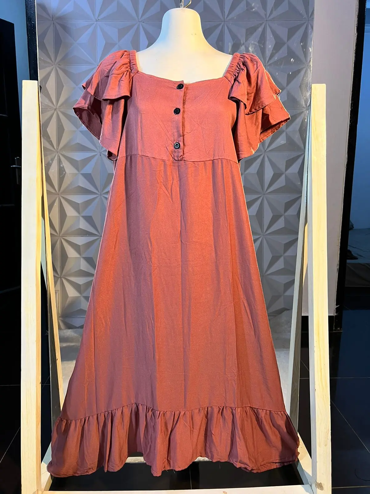 GROSIR DASTER RAYON PREMIUM DASTER LILY MODEL KEKINIAN DRESS CANTIK