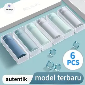 PAKET 6 PCS Celana Dalam Boxer Pria Lembut Dingin Antibakteri Nyaman Dewasa Seamless Celana Dalam Ice Silk