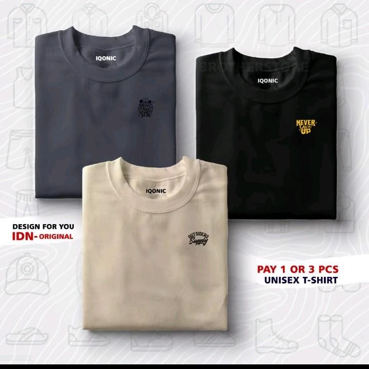 (BAHAN TEBAL) BUY 1 OR 3 PCS (PROMO COD) DAWIRR STORE / Kaos Distro100% Catoon Combed Katun Nyaman Baju Pria 5