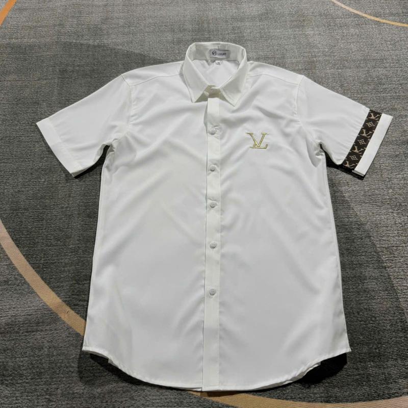 Áo Sơ Mi Nam thêu logo chạy dây  chất lua mát co dãn nhe Trẻ Trung Năng Động ST MEN STORE Menswear Shirt