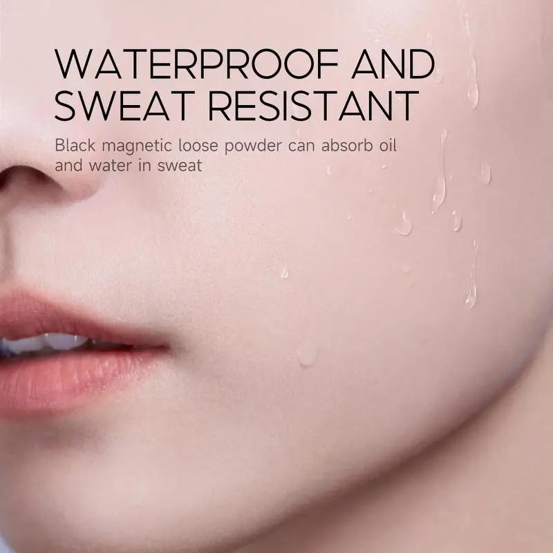 Product Introduction of CARSLAN Waterproof Loose Setting Powder with Puff, Matte, Oil Control, Shine Free, Talc-Free Face Powder Makeup, 24H Longwear Finishing Powder 8g Cosmetic 6