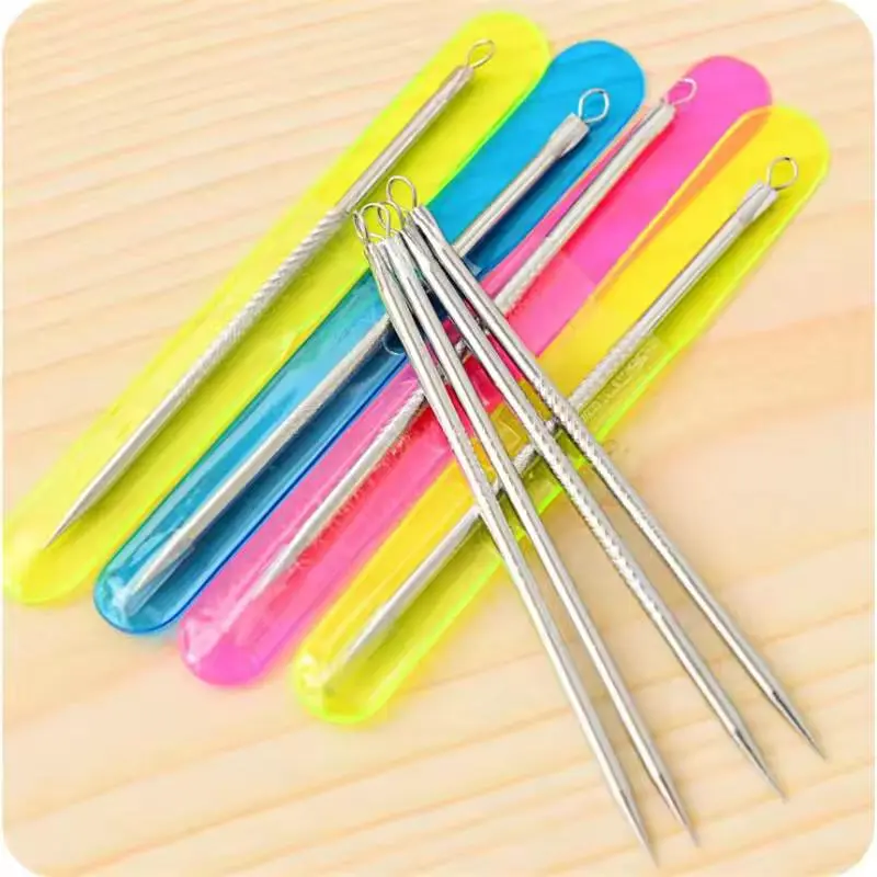 Cây Nặn Mụn Inox 8cm Chống Gỉ - Dụng cụ lấy nhân mụn 7