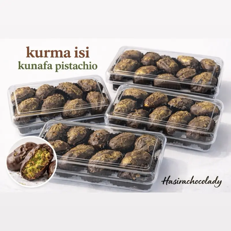 kurma dubai [kurma isi kunafa asli] 16pcs